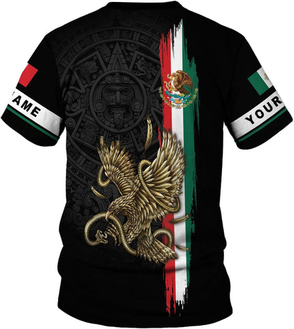 Mostefy Personalized Name Mexican Shirts for Men 3D, Customized Mexico Shirts for Men, Mexico Shirts for Women Mexico Shirt1