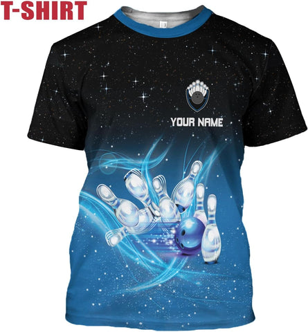 LightHuy Personalized Bowling Shirts for Men and Women 3D, Bowling Shirts with Name, Custom Bowling Shirts Gift for Bowling Lover2