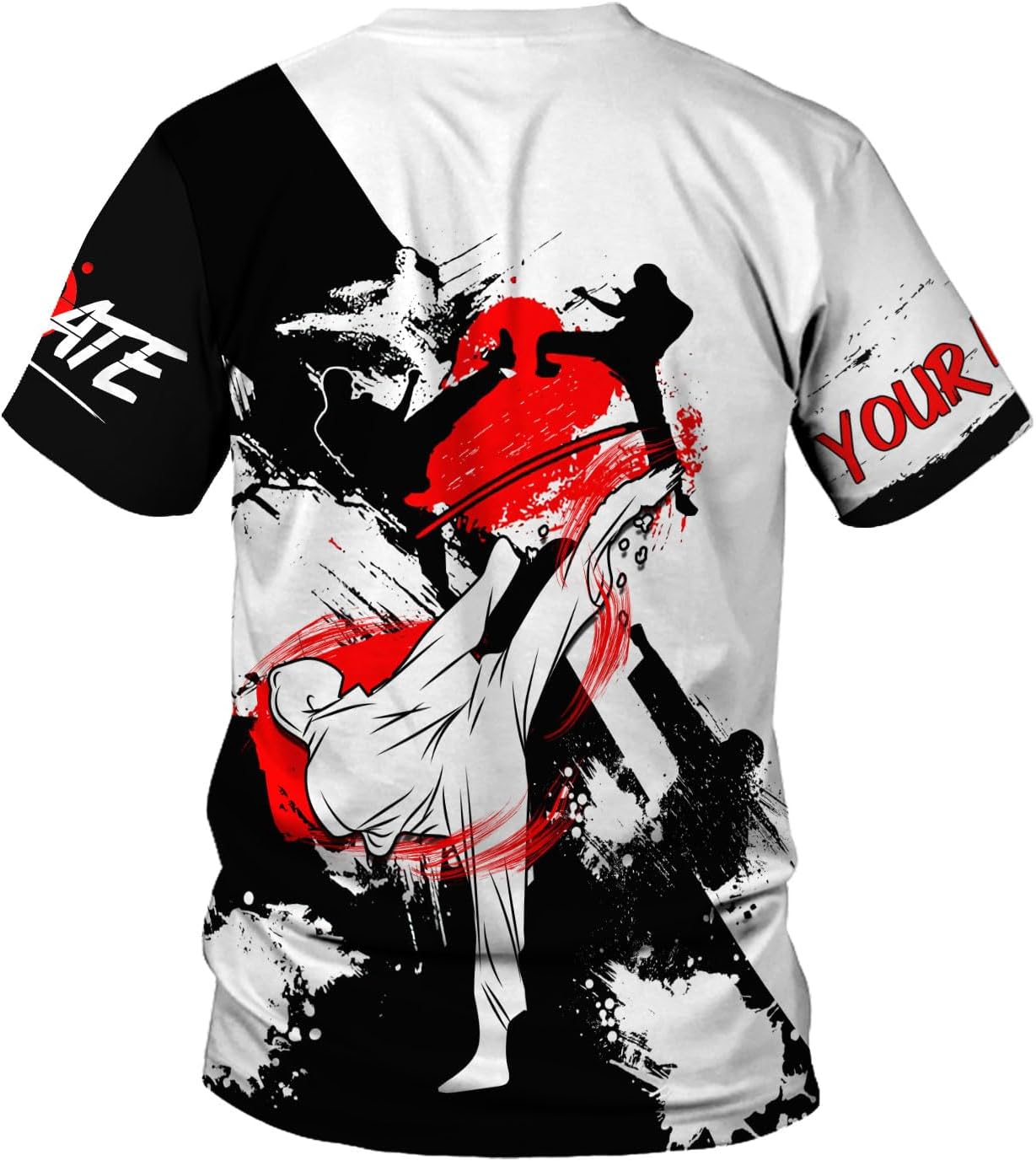 Personalized Karate 3D Tshirt Cool Karate Gift for Boys Girls Karate Lovers T-Shirt Karate Shirts Uniform S-5XL (HD286)