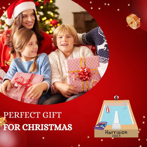 Suseaz Swimming Swimmer Ornament, Personalized Swimming Xmas Ornament Gifts for Men Women Swimmer, Custom Name Swimming Player Ornament, Swimmer Lover Ornament (Style 4)