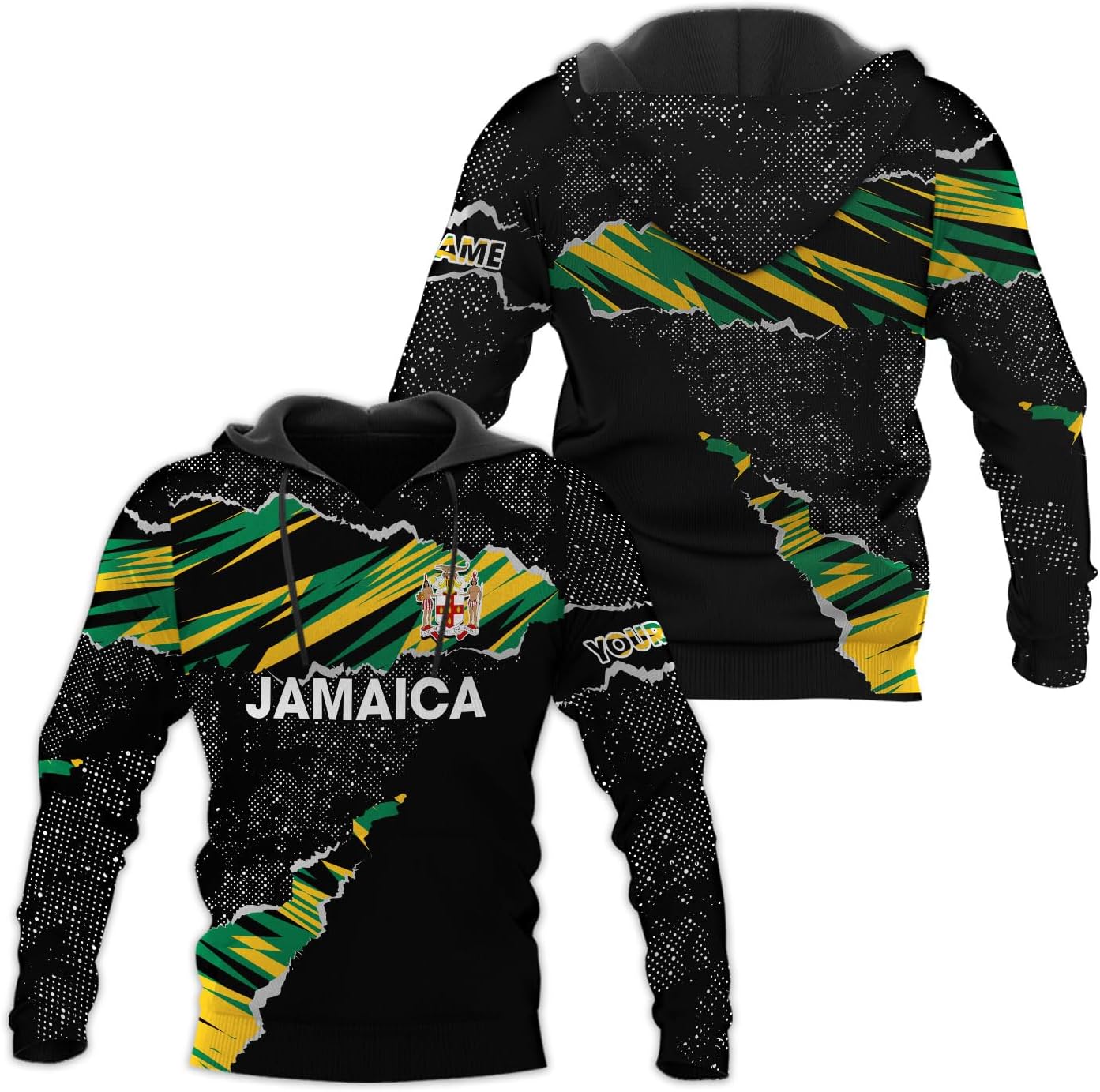 Personalized Jamaica Shirt Custom Jamaica Flag Lion Shirt for Men and Women, Jamaican Pride T-Shirt, Jamaica Tshirt Jamaicana
