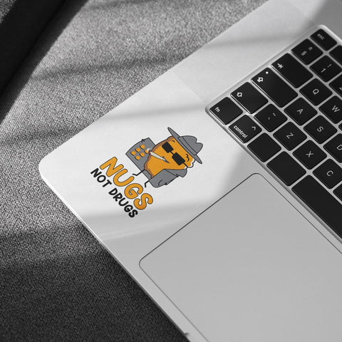 3 Pcs Nugs not Drugs Sticker, Funny Nugs Not Drugs Chicken Nugget Dealer Stickers Chicken Nuggets Sticker Nugs not Drugs Bumper Decal, nug not Drugs Stickers for Laptop Bottle Phone Car Helmet 3"x3"