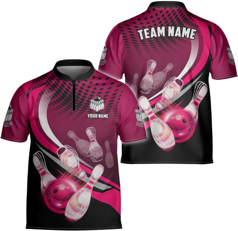 Ligthuy Personalized Bowling Jersey 3D, Bowling Shirts for Team, Bowling Shirt Unisex for Men Women, Bowling Shirts for Men 2