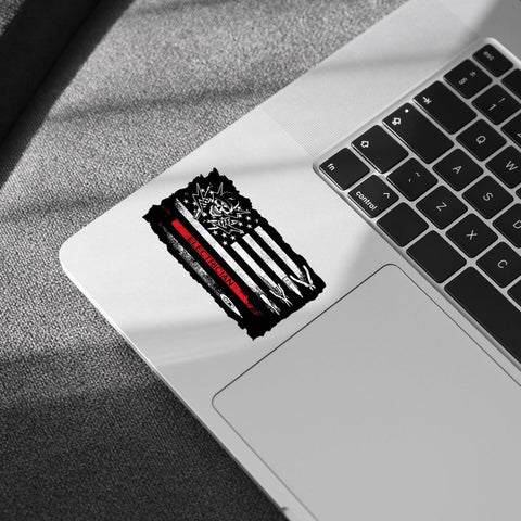 3 Pcs Electrician American Flag Sticker, Power Lineman Sticker, Electrical Worker Gifts, American Flag Electrician Tools Toolbox Stickers 3 Inches for Water Bottle Laptop Phone Helmet Kindles Tumbler