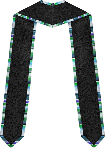 Pretyprints Custom Nigerian Graduation Sash, Nigeria Graduation Stole Customize, Nigerian American Flag Graduation Sash 2025