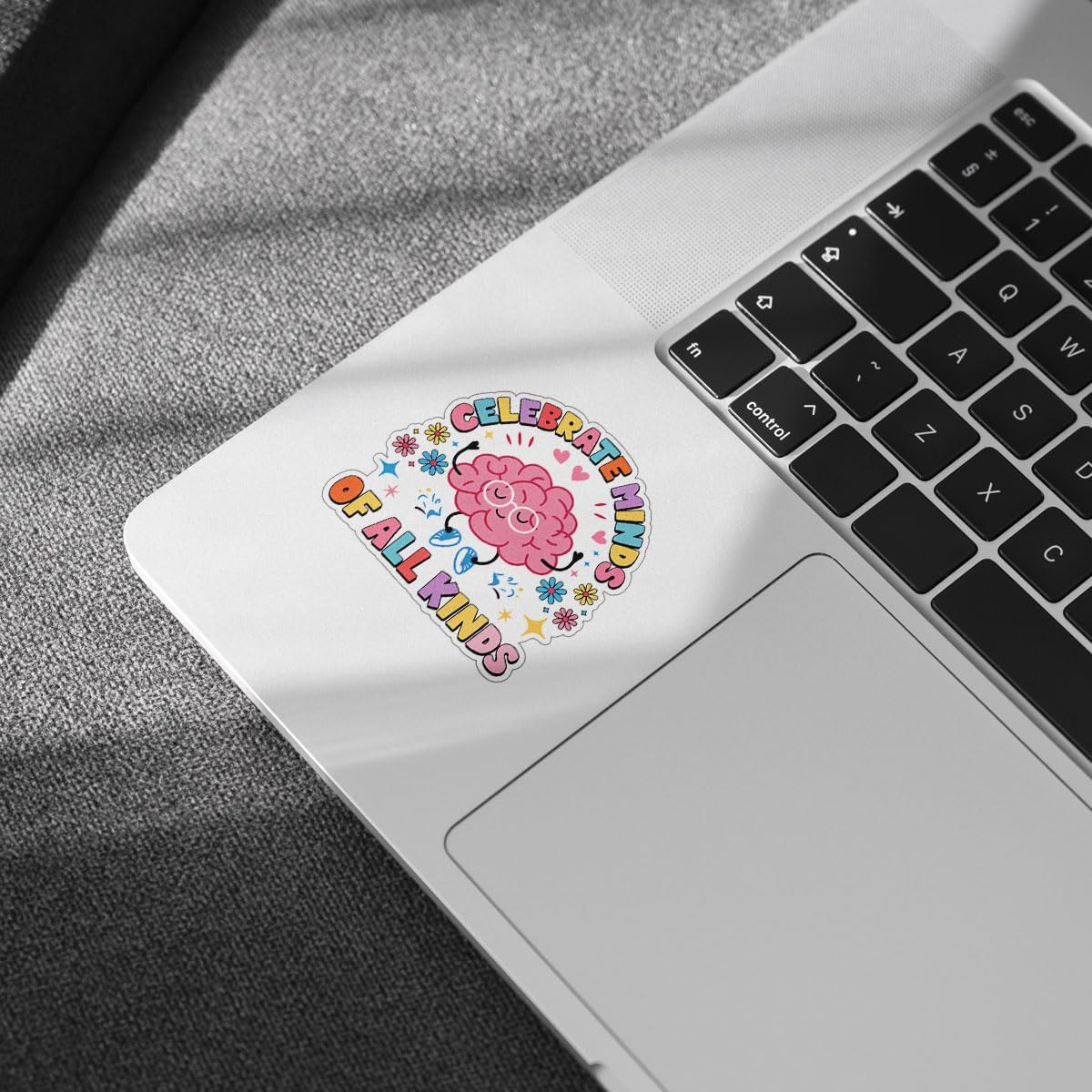 3Pcs Celebrate Minds of All Kinds Sticker Inclusion Neurodiversity Gifts Celebrate Mind Disability Awareness Stickers Embrace ADHD Autism Acceptance Decal for Laptop Bottle Phone Car Hard Hat 3"