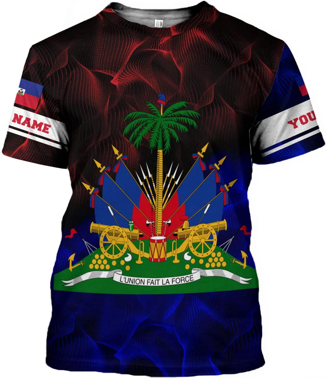 Personalized Haiti Shirt, Haitians Flag Pride Shirt, Haiti Shirts for Men & Women, Haitian Pride Tshirt, Haitian Flag Shirt