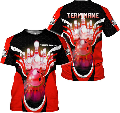 Mostprints Custom 3D Bowling Shirts Personalized for Men and Women - Unique Team Shirt & Gifts for Bowling Lovers