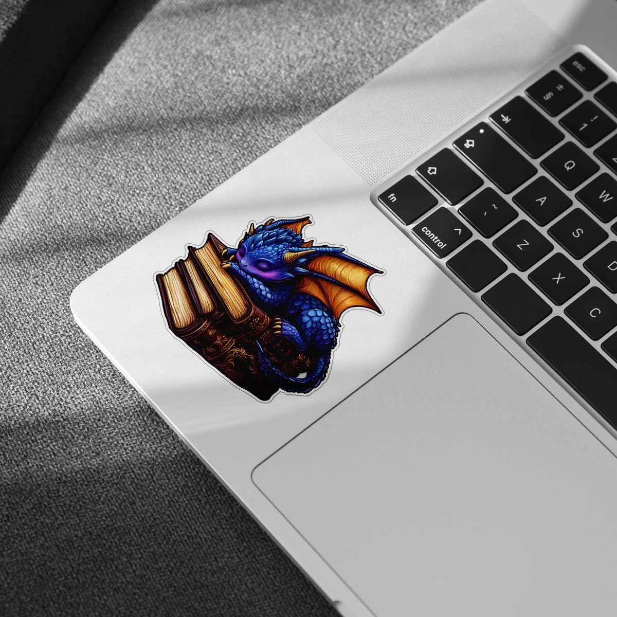 3 Pcs Cute Purple Dragon Sleeping on Books Sticker Waterproof Vinyl Fantasy Book Sticker Book Lover Decal for Laptop, Water Bottle, Kindle, Phone Case, Car, Helmet, Gifts 3"x3"