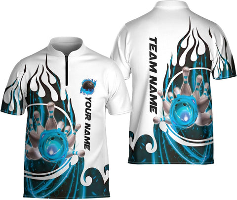 Ligthuy Personalized Name Bowling Jersey 3D, Custom Bowling Shirts for Team, Bowling Shirt Unisex for Men & Women4