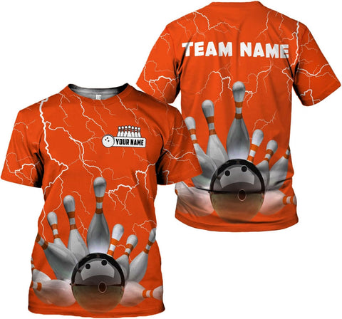 Custom Bowling Shirts, Personalized Name Bowling Shirts Unisex, Bowling Jerseys for Men & Women, Team Bowling Shirt Gift