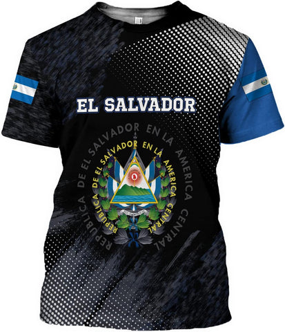Personalized El Salvador Shirt Custom Camiseta de El Salvador Flag Shirt Men, Women Salvadorans Pride El Salvadore��a Gift