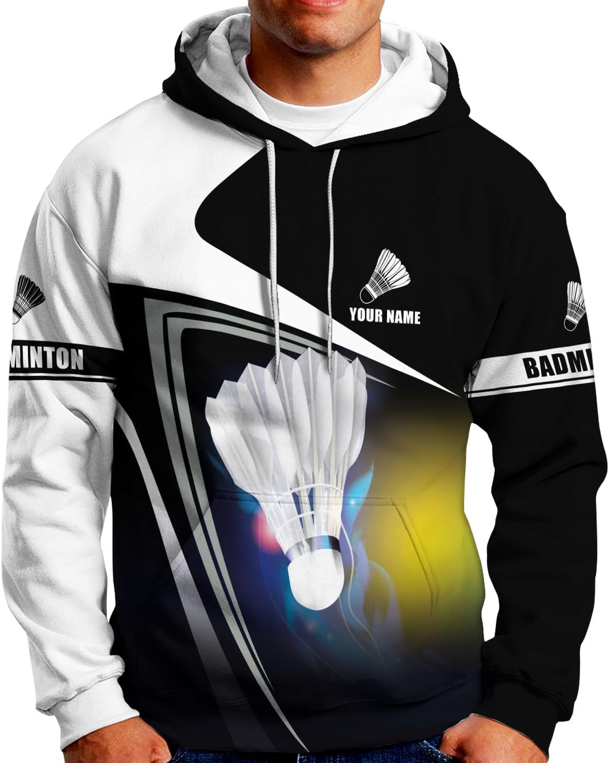Personalized Name Badminton 3D Shirt, Best Coach Ever Sport Fans Gift T-Shirt, Custom Badminton 3D Shirt for Badminton Lovers