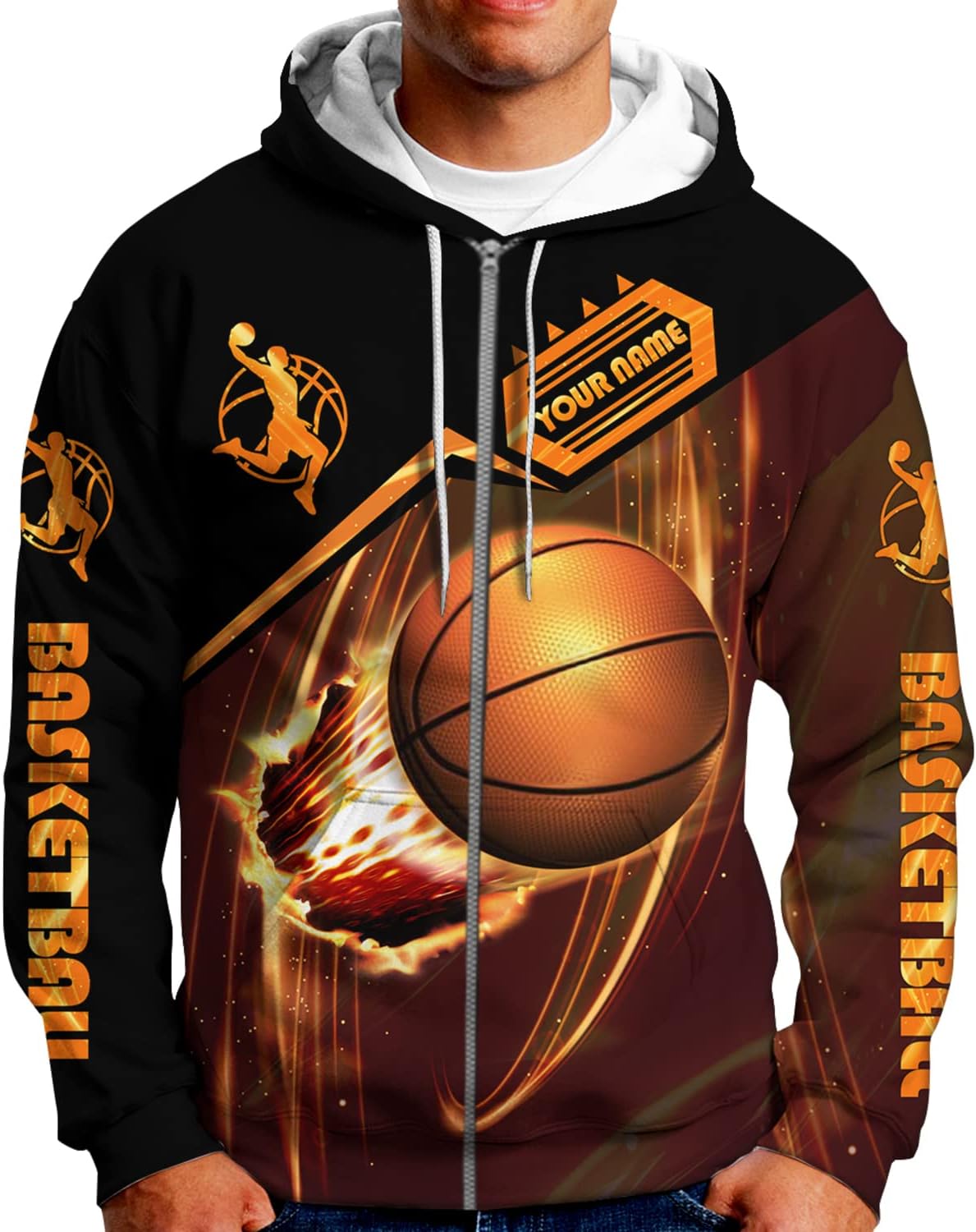 Personalized Name Basketball Shirt, Boys Basketball Gifts, Basketball Repeat, Basketball T-Shirt, Custom Basketball Player