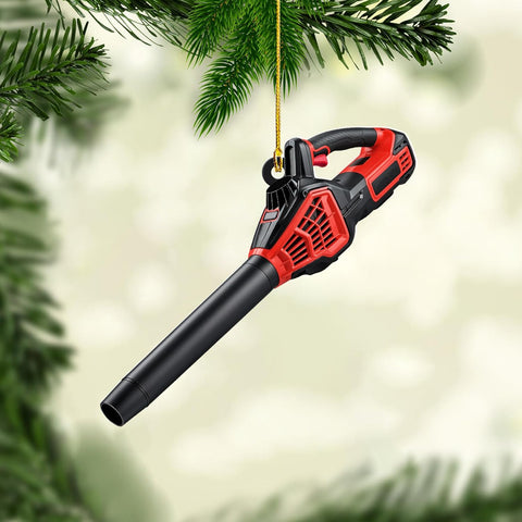 Royal Fight Custom Leaf Blower Christmas Ornament 2024 Leaf Blowers Ornament for Christmas Tree Decor Hanging Leaf Blower Ornament Lover Gift Xmas Leaf Blowers Gift Xmas (OLB13)