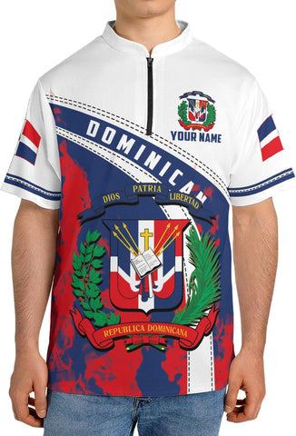 Mostprints Customized Dominican Jersey Shirt for Men Women Personalized Dominican Jersey Shirts with Name, Dominican Unisex