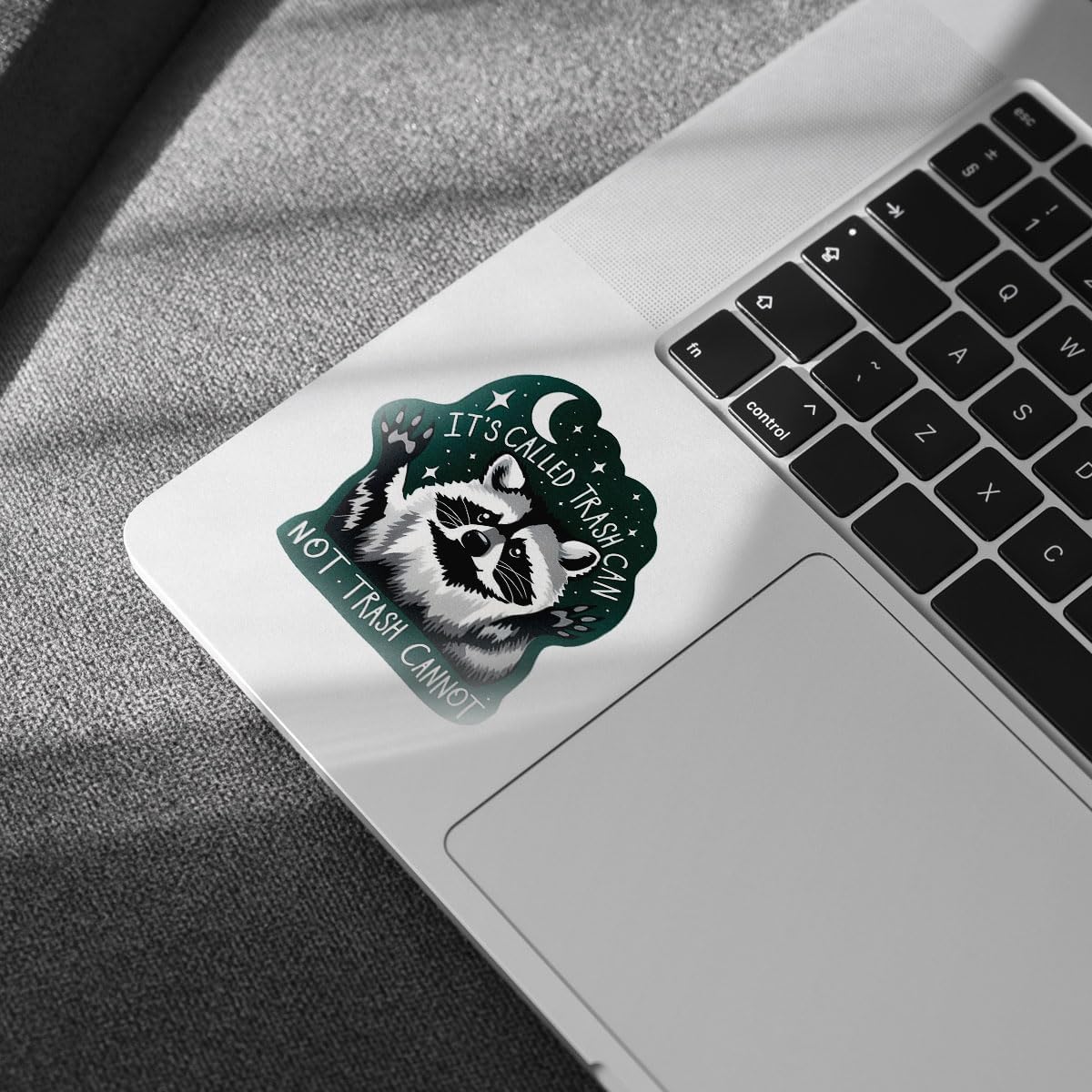 (3PCs) It's Called Trash Can Not Trash Cannot Sticker, Racoon Sticker, Trash Panda Sticker, Humor Motivational Mental Health Vinyl Sticker - Stickers For Laptop Water Bottle Phone Car Window Helmet 3"