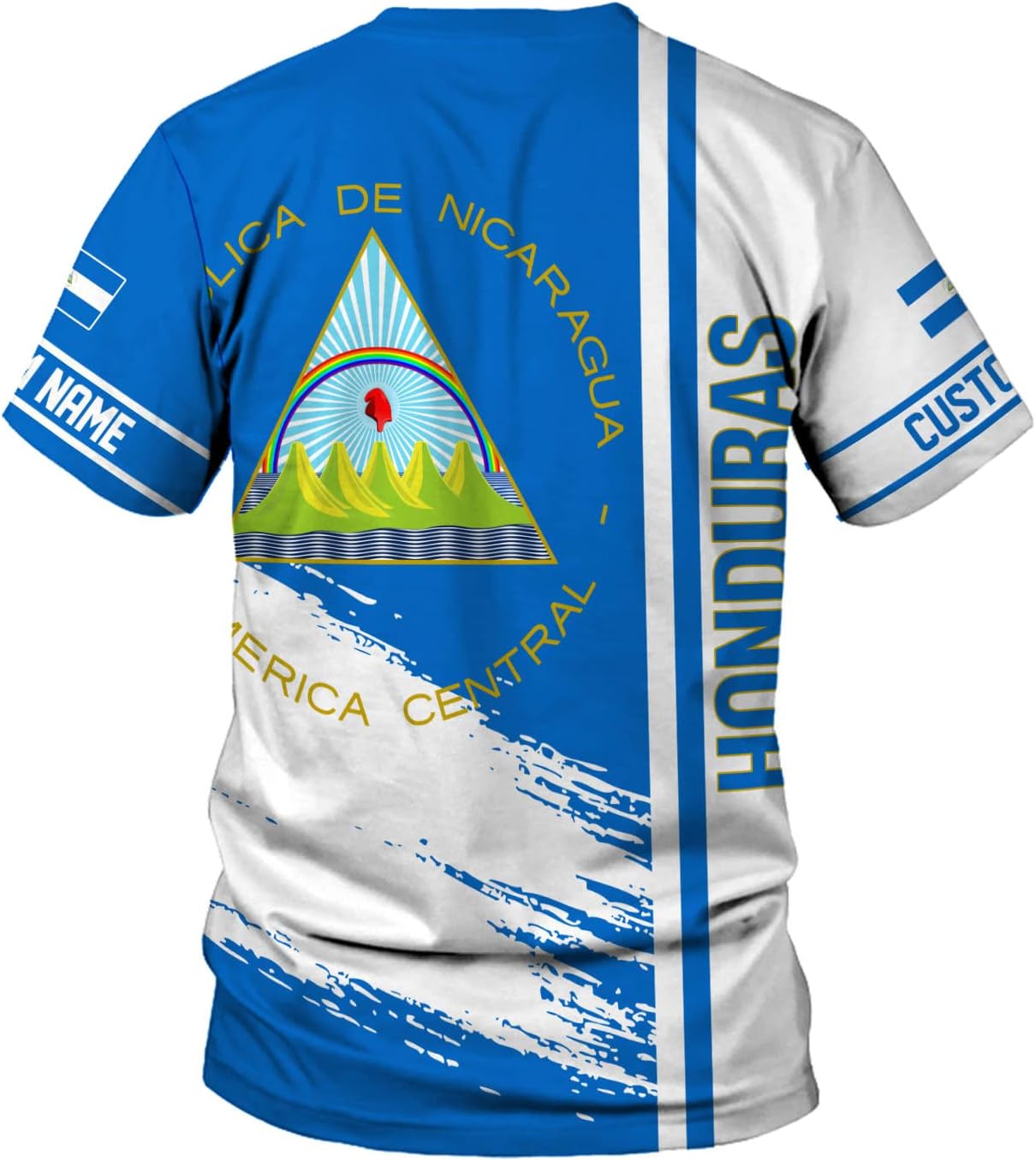 Personalized Nicaragua Shirt Custom Nicaragua Flag Lion Shirt for Men & Women Nicaraguan Camisas T-Shirt, Nicaragua Tshirt