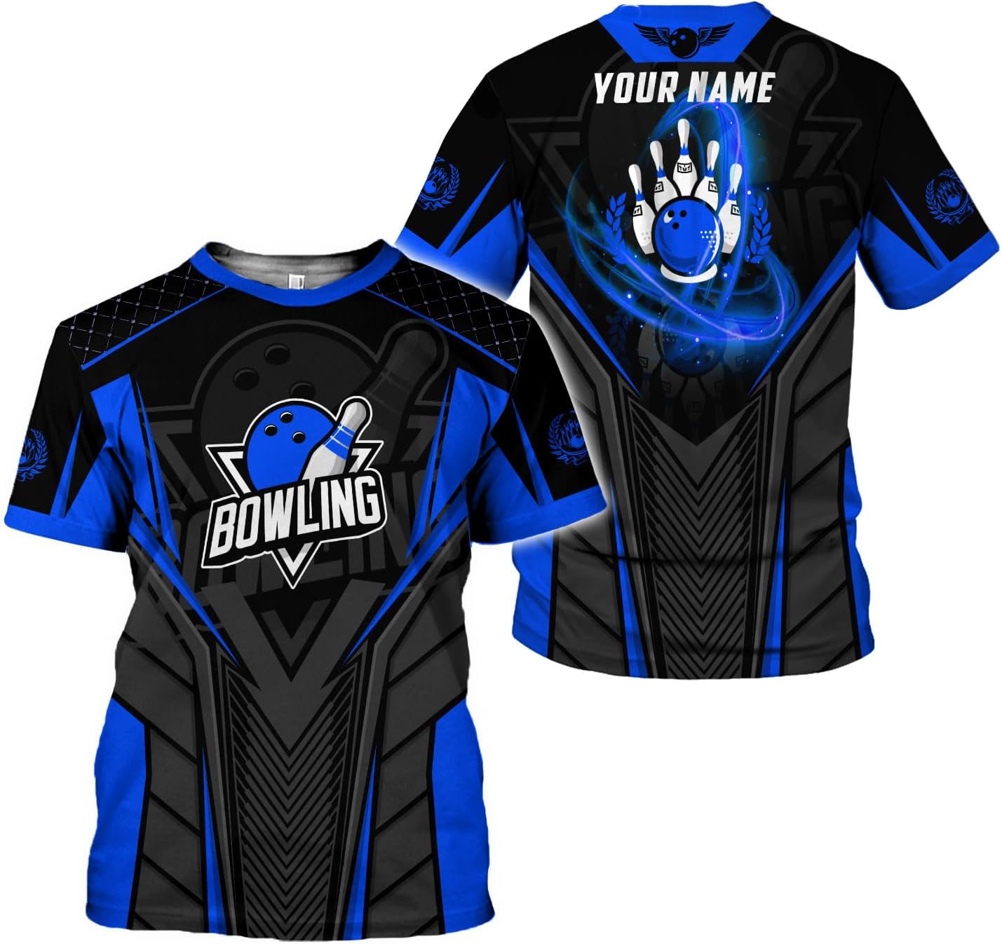 Custom Bowling Shirts, Personalized Name Bowling Shirts Unisex, Bowling Jerseys for Men & Women, Team Bowling Shirt Gift