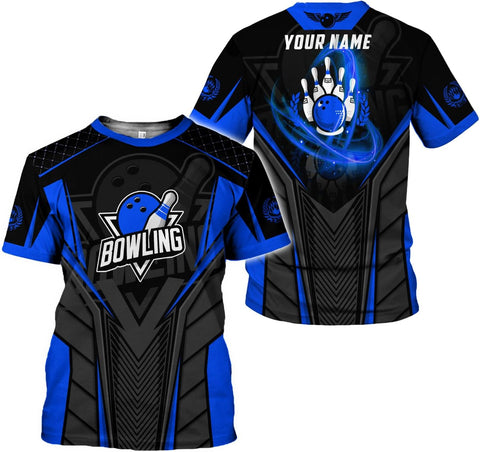Custom Bowling Shirts, Personalized Name Bowling Shirts Unisex, Bowling Jerseys for Men & Women, Team Bowling Shirt Gift