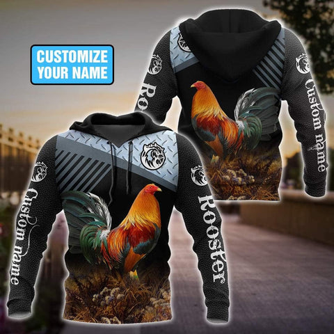 Personalized Rooster 3D gamefowl hoodies for men, mexican hoodie, rottweiler,fighting rooster redbull batalla de los gallos Unisex Hoodie, T Shirt, Zip Up Hoodie, Sweatshirt For Men Women HD425