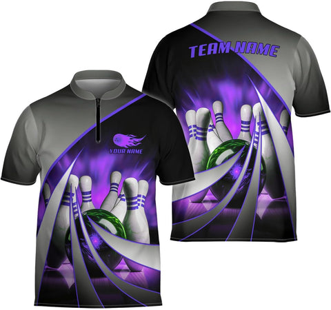 Mostprints Personalized Bowling Jersey 3D, Bowling Shirts for Team, Bowling Shirt Unisex for Men Women, Bowling Shirts for Men