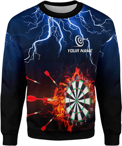 Personalized Darts T- Shirts, Dartboard Shirts, Darts 3D Sweatshirt, Hoodies Gift, Dart Shirts for Team, Dart League
