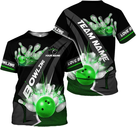 Rivelus Custom 3D Bowling Shirts Personalized for Men and Women - Unique Team Shirt & Gifts for Bowling Lovers