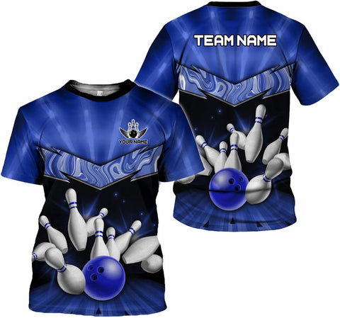 Custom Bowling Shirts, Personalized Name Bowling Shirts Unisex, Bowling Jerseys for Men & Women, Team Bowling Shirt Gift