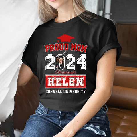 Personalized Graduation 2024 Shirt Proud Family of A Class of 2024 Graduate Class of 2024 Senior Class of 2024 Class of 2024