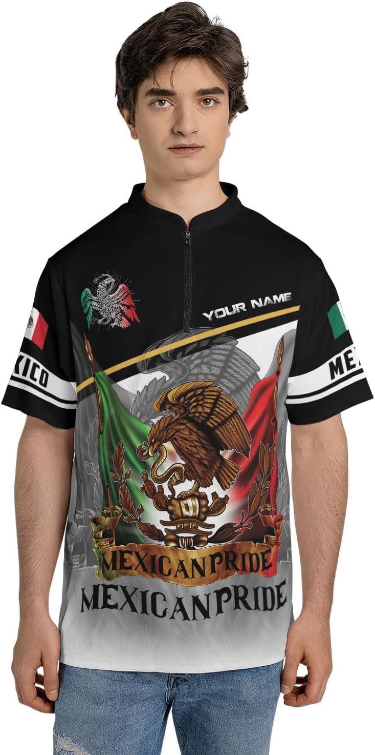 Mostprints Personalized Name Mexican Jersey Shirts for Men, Customized Mexico Shirts for Men, Mexico Shirts for Men, Women1