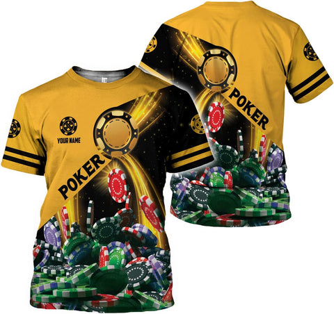 Royal Fight Personalized Poker Shirt 3D Funny Poker Shirt for Men Casino Poker Shirt Gifts Men Women Funny Poker Gift