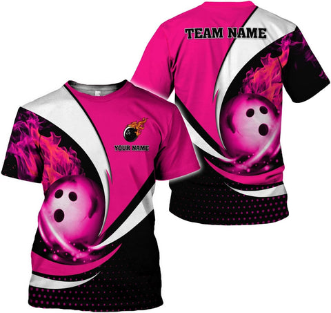 Rivelus Custom 3D Bowling Shirts Personalized for Men and Women - Unique Team Shirt & Gifts for Bowling Lovers