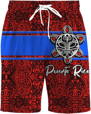 Personalized Name Puerto Rico Shirt and Short, Customized Name Combo Puerto Rico Shirt and Short for Men and Women4