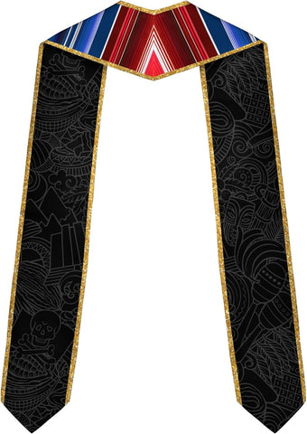 Pretyprints Custom Dominican Sash Graduation, Dominicans Flag Graduation Sash 2025, Dominican Republic Graduation Stole