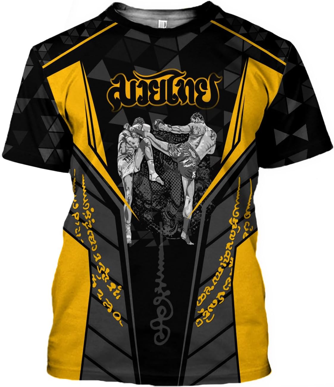 Mostprints Personalized Muay Thai Shirt 3D, Custom Name Muay Thai Shirts for Men, Muay Thai Unisex Shirt size S-5XL