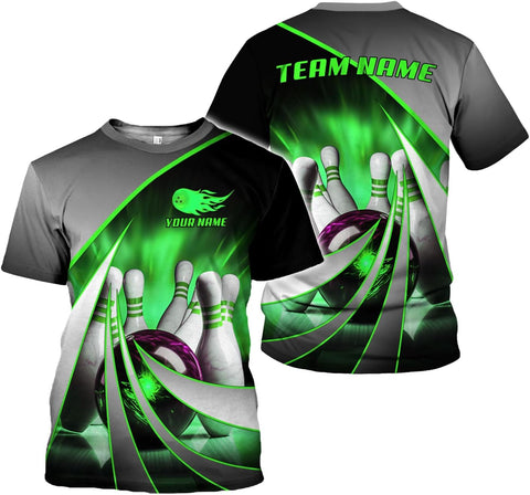 Rivelus Custom 3D Bowling Shirts Personalized for Men and Women - Unique Team Shirt & Gifts for Bowling Lovers