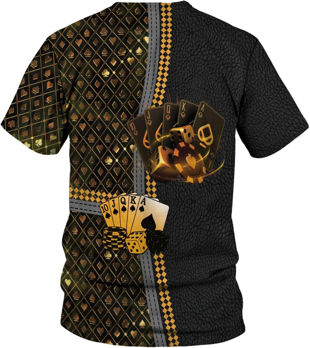 Royal Fight Personalized Poker Shirt 3D Funny Poker Shirt for Men Casino Poker Shirt Gifts Men Women Funny Poker Gift
