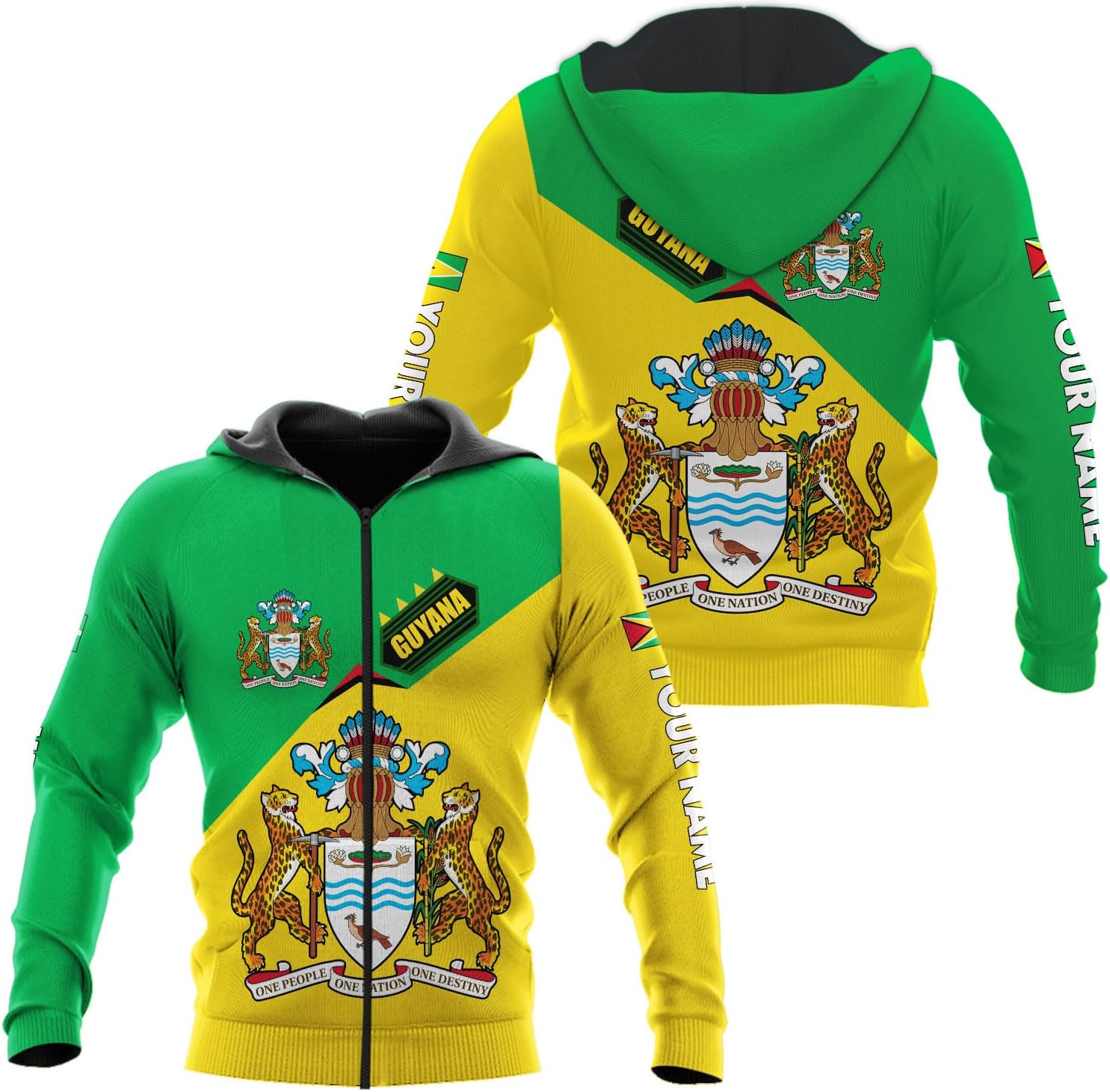Parvii Personalized Guyana Shirts, Guyana Pride Tshirt, Guyanese Guyana Flag Shirt, Guyana Shirt for Men & Women, Guyana Gift