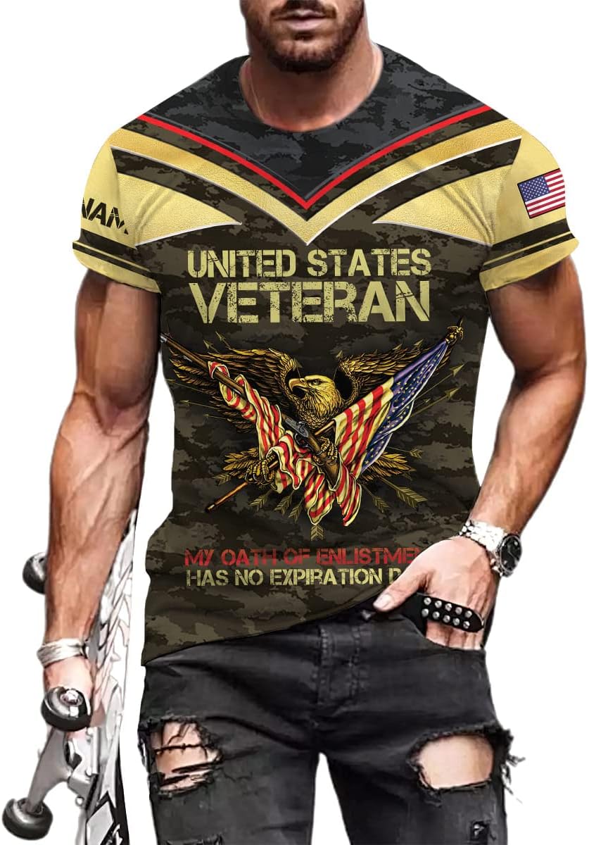 Personalized Veteran Shirts for Men, Army Shirts for Men, Army Shirts, Army Veteran Shirts for Men, Veteran Polo shirt1 S-5XL