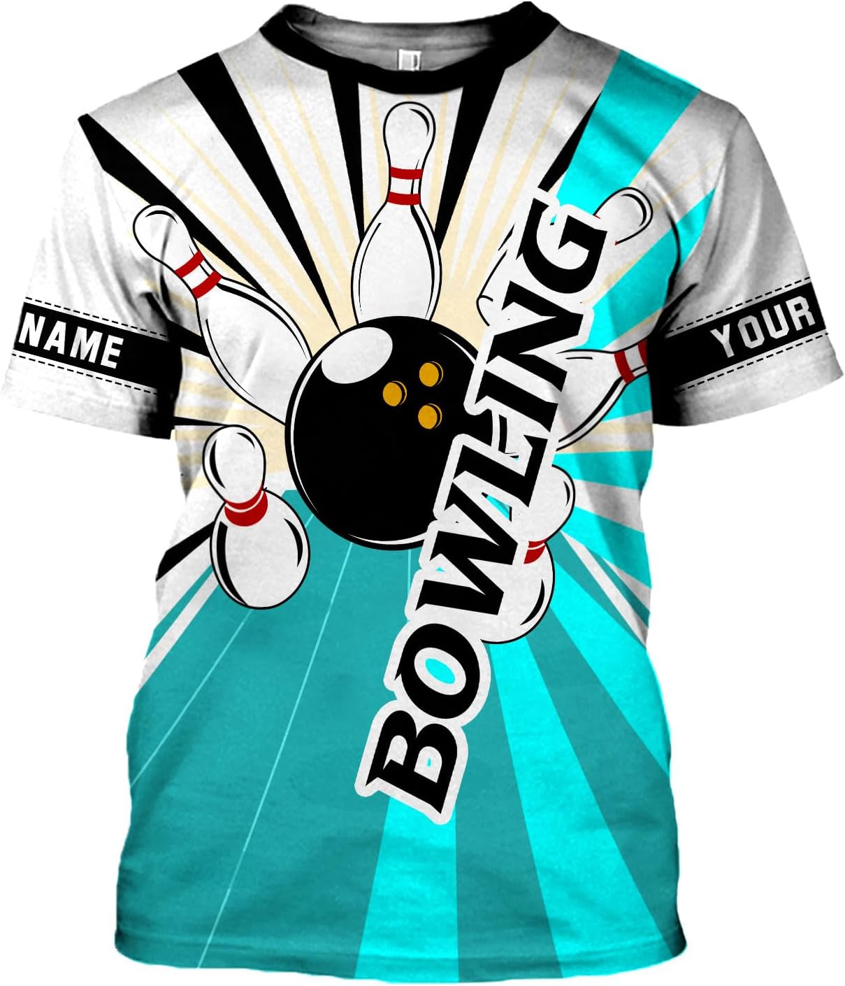 Custom Bowling Shirts, Personalized Name Bowling Shirts Unisex, Bowling Jerseys for Men & Women, Team Bowling Shirt Gift