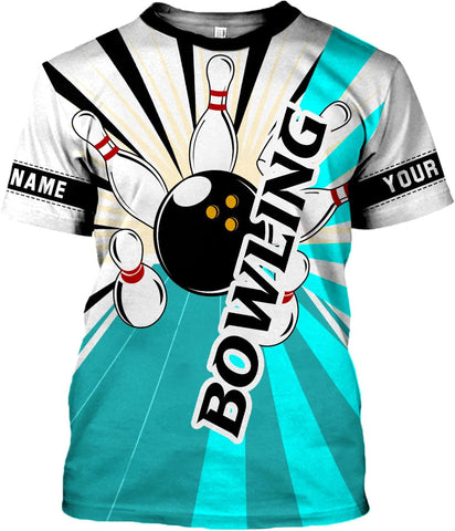 Custom Bowling Shirts, Personalized Name Bowling Shirts Unisex, Bowling Jerseys for Men & Women, Team Bowling Shirt Gift