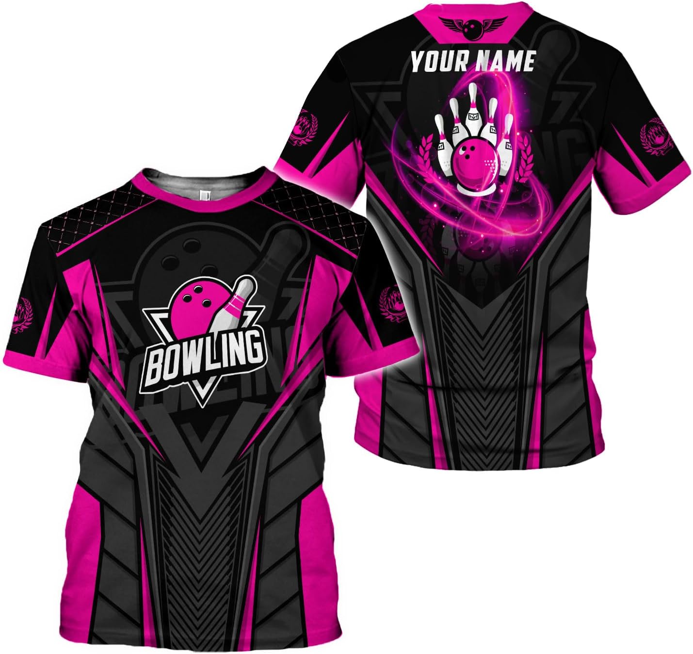Custom Bowling Shirts, Personalized Name Bowling Shirts Unisex, Bowling Jerseys for Men & Women, Team Bowling Shirt Gift