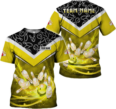 Rivelus Custom 3D Bowling Shirts Personalized for Men and Women - Unique Team Shirt & Gifts for Bowling Lovers