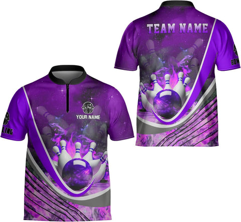 Ligthuy Personalized Bowling Jersey 3D, Bowling Shirts for Team, Bowling Shirt Unisex for Men Women, Bowling Shirts for Men