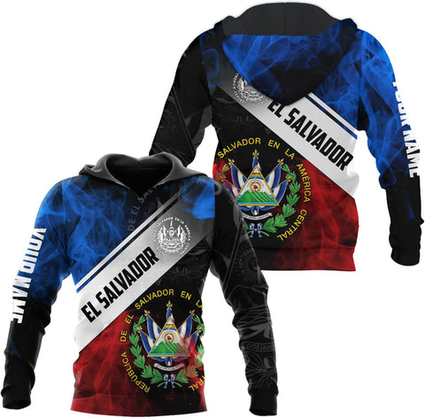 Personalized El Salvador Shirt Custom Camiseta de El Salvador Flag Shirt Men, Women Salvadorans Pride El Salvadoreña Tshirt