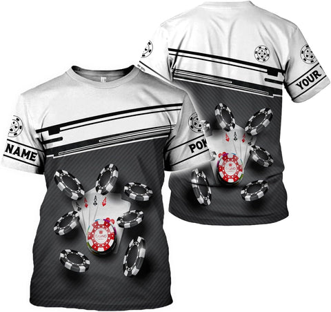 Royal Fight Personalized Poker Shirt 3D Funny Poker Shirt for Men Casino Poker Shirt Gifts Men Women Funny Poker Gift