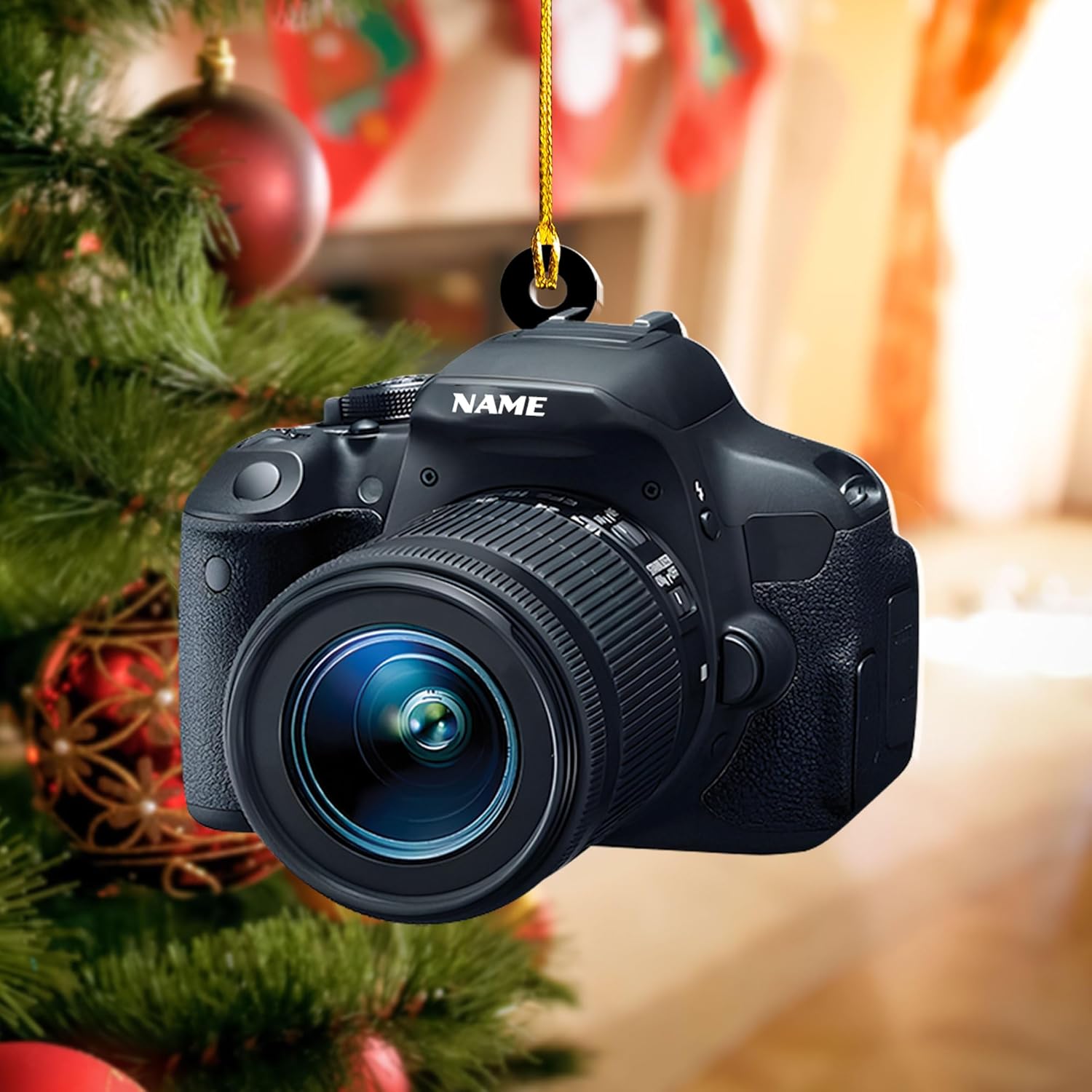 Royal Fight Personalized Camera Ornament Camera Xmas Ornament Gift 2023 Photography Christmas Ornaments ift for New Photographer Ornament Camera Gifts Camera Lover Gifts (Camera 4)