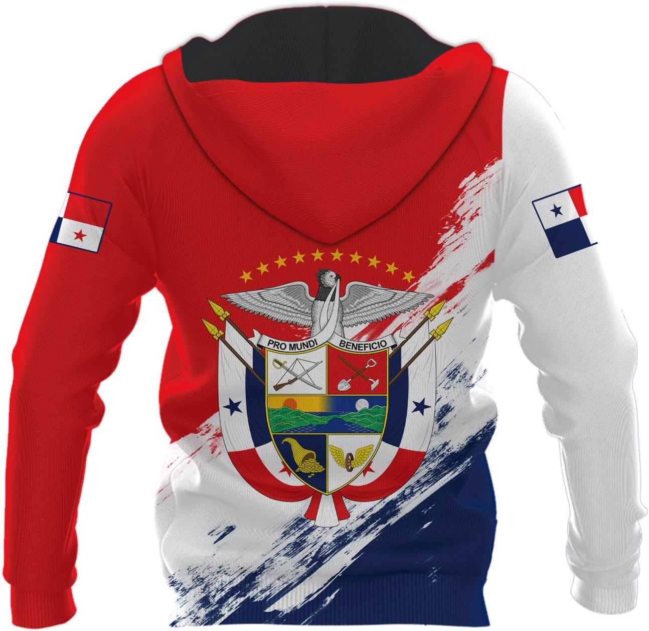 Custom Panama Shirts for Men 3D Panama Coat of Arms Shirts Panamanian Flag Pride Shirts Panama Hombres Camisa Men Women