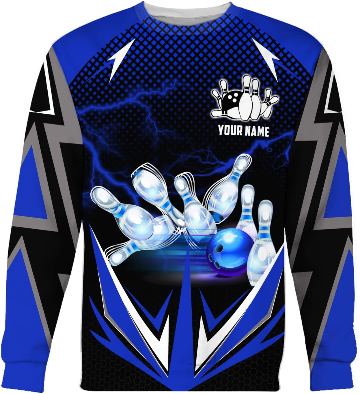 Intenprints Personalized Bowling Shirt Custom Bowling Shirts Bowling Gift Bowling Shirts for Women & Men Bowling Shirt Team